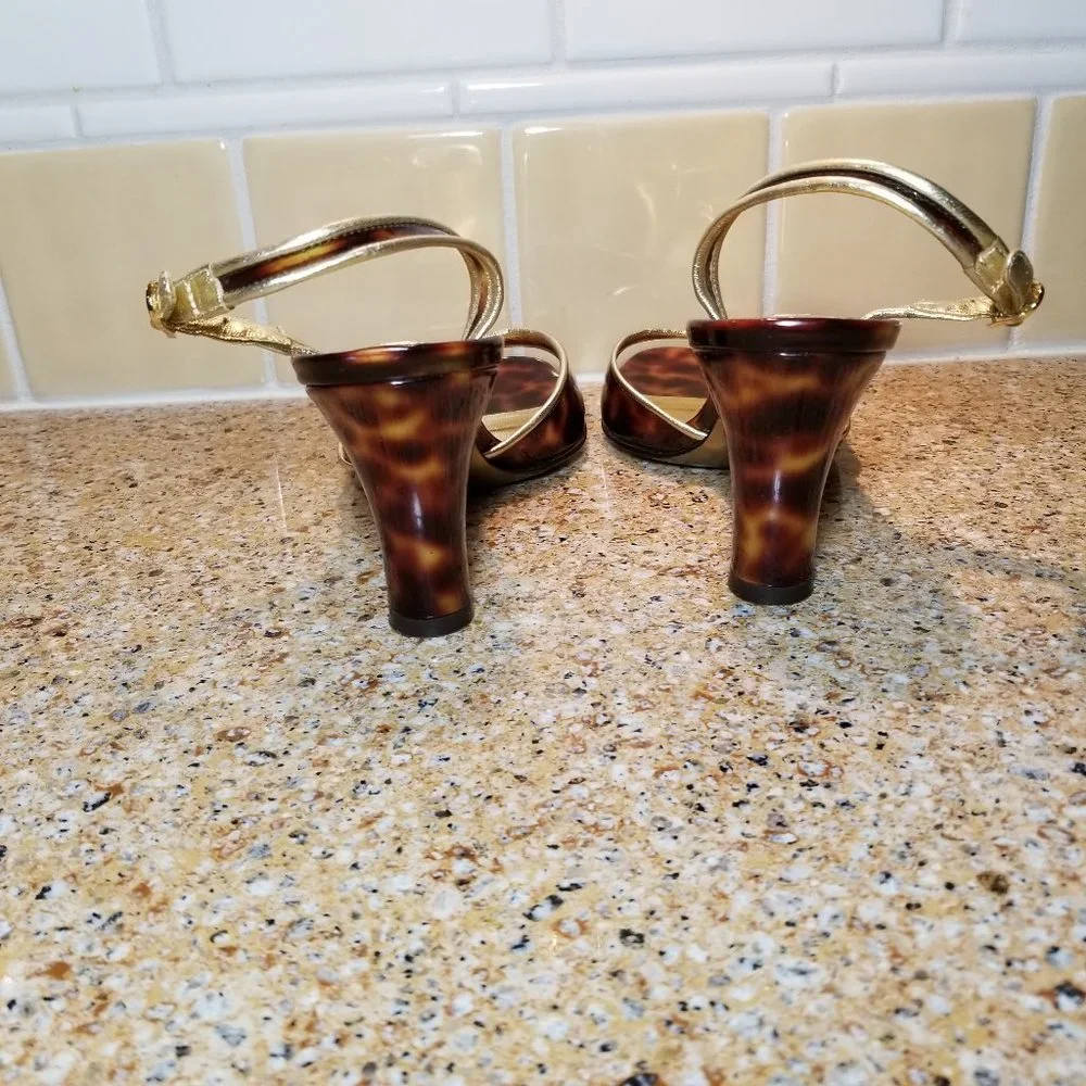 Dolce & Gabbana Tortoise Shoes Size 38.5 (8.5 US) - Picture 3 of 15